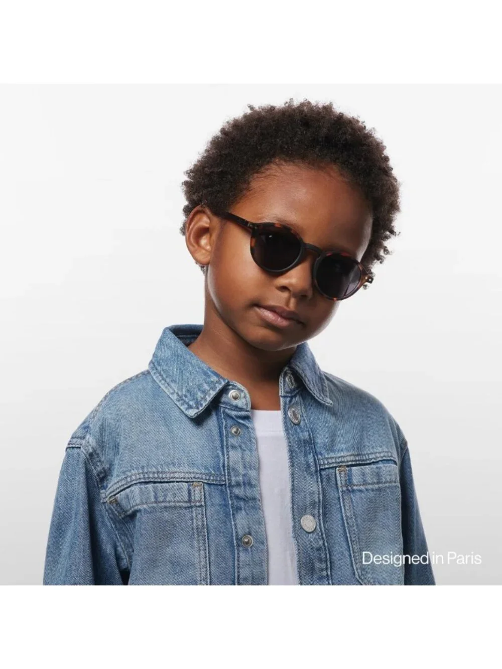 Kids' Polarized Sunglasses for Ages 3-11 | UV Protection, Stylish Grey Lenses